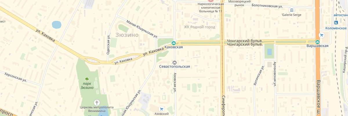 Заправка картриджей у метро Севастопольская