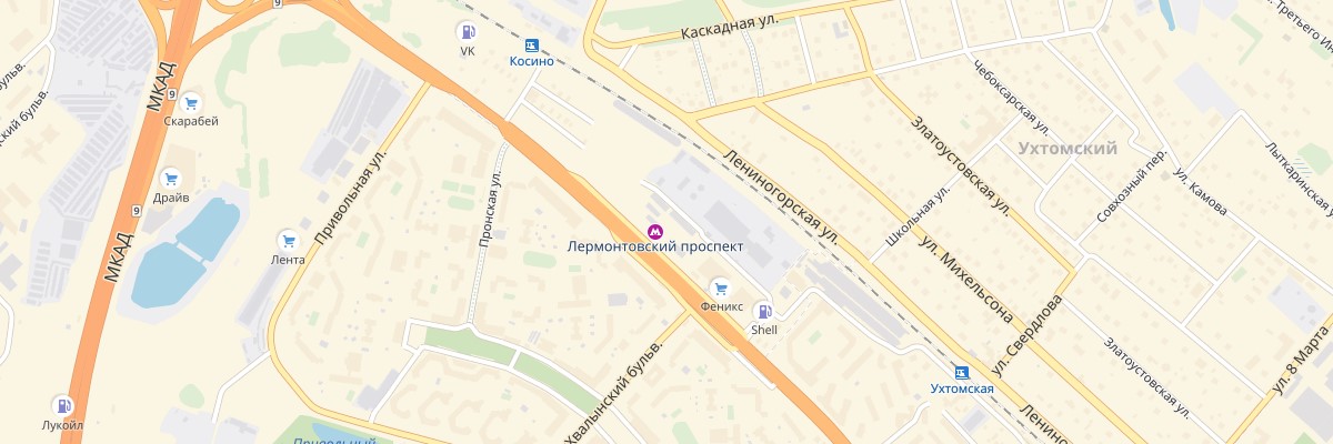 Заправка картриджей у метро Лермонтовский проспект