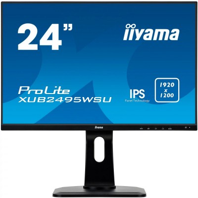 Монитор Iiyama 24 ProLite XUB2495WSU-B1