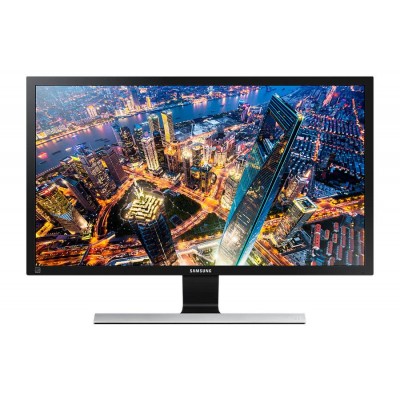 Монитор Samsung 28 U28E590D Glossy-Black/grey metallic