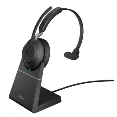 Гарнитура Jabra Evolve2 65, Link380c MS Mono Stand Black (26599-899-889)