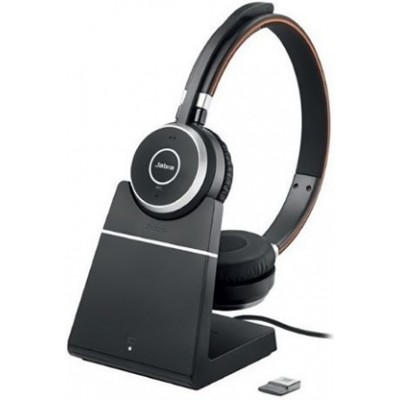 Гарнитура Jabra Evolve 65 Charging Stand, Link370, Stereo MS (6599-823-399)