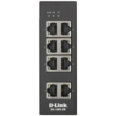 Коммутатор D-link DIS-100G-8W/A1A