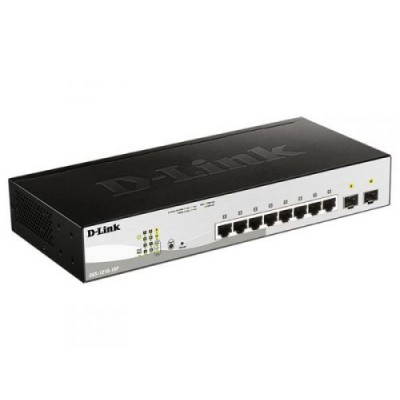 Коммутатор PoE D-link DGS-1210-10P