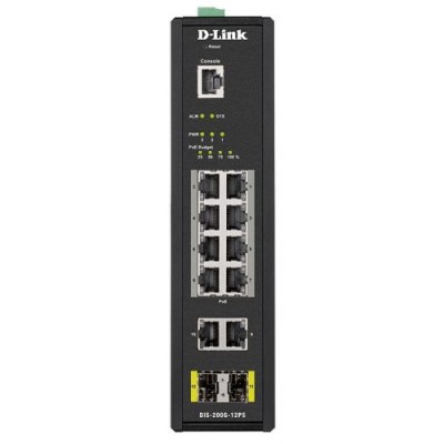 Коммутатор D-link DIS-200G-12PS/A1A