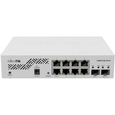 Коммутатор Mikrotik Css610-8G-2S+IN