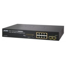 Коммутатор PoE Planet GS-4210-8P2S