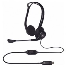 Гарнитура проводная Logitech Stereo Headset 960 USB 981-000100