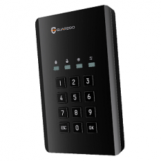Внешний диск с шифрованием и пин-кодом GuardDo HDD 1 Тб