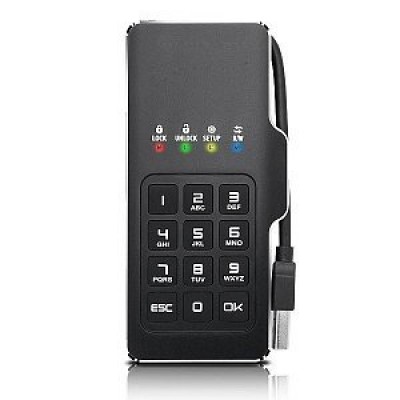 Мини-диск с шифрованием и паролем DataLock PRO М2 1 Tb