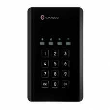 Внешний диск с шифрованием и пин-кодом GuardDo HDD 2 Тб (2,5)