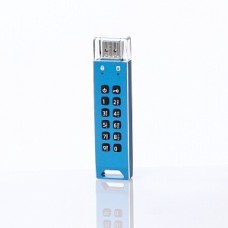 Флешка с шифрованием и пин-кодом DataLock PRO Blue 32Gb USB 3.0