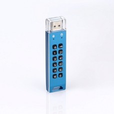 Флешка с шифрованием и пин-кодом DataLock PRO Blue 32Gb USB 3.0