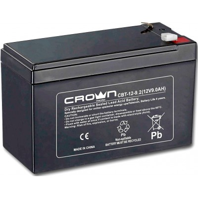 Батарея для ИБП Crown CBT-12-9.2 12V/9.2Ah