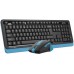 Клавиатура и мышь A4Tech FG1035 NAVY FG1035 NAVY BLUE