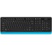 Клавиатура и мышь Wireless A4Tech FG1010 BLUE
