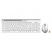 Клавиатура и мышь Wireless A4Tech FB2535C ICY WHITE