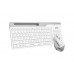 Клавиатура и мышь Wireless A4Tech FB2535C ICY WHITE