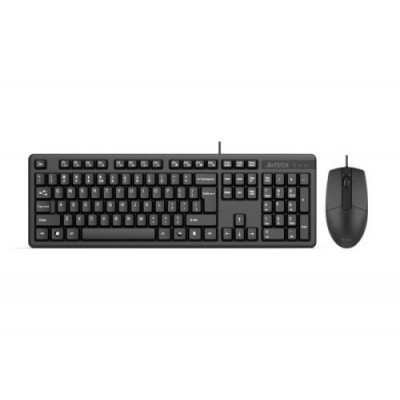 Клавиатура и мышь A4Tech KK-3330 USB (BLACK)