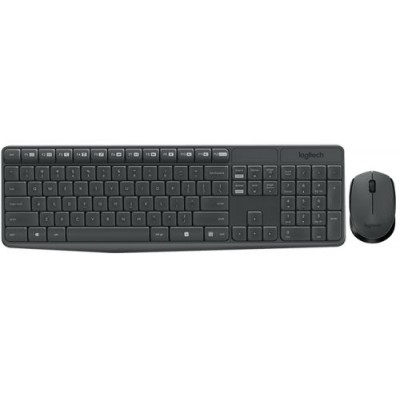 Клавиатура и мышь Wireless Logitech Combo MK235 920-007948