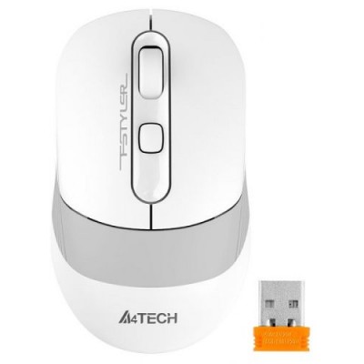 Мышь Wireless A4Tech Fstyler FB10C FB10C GRAYISH WHITE