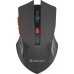 Мышь Wireless Defender Accura MM-275 Black-Red 52276