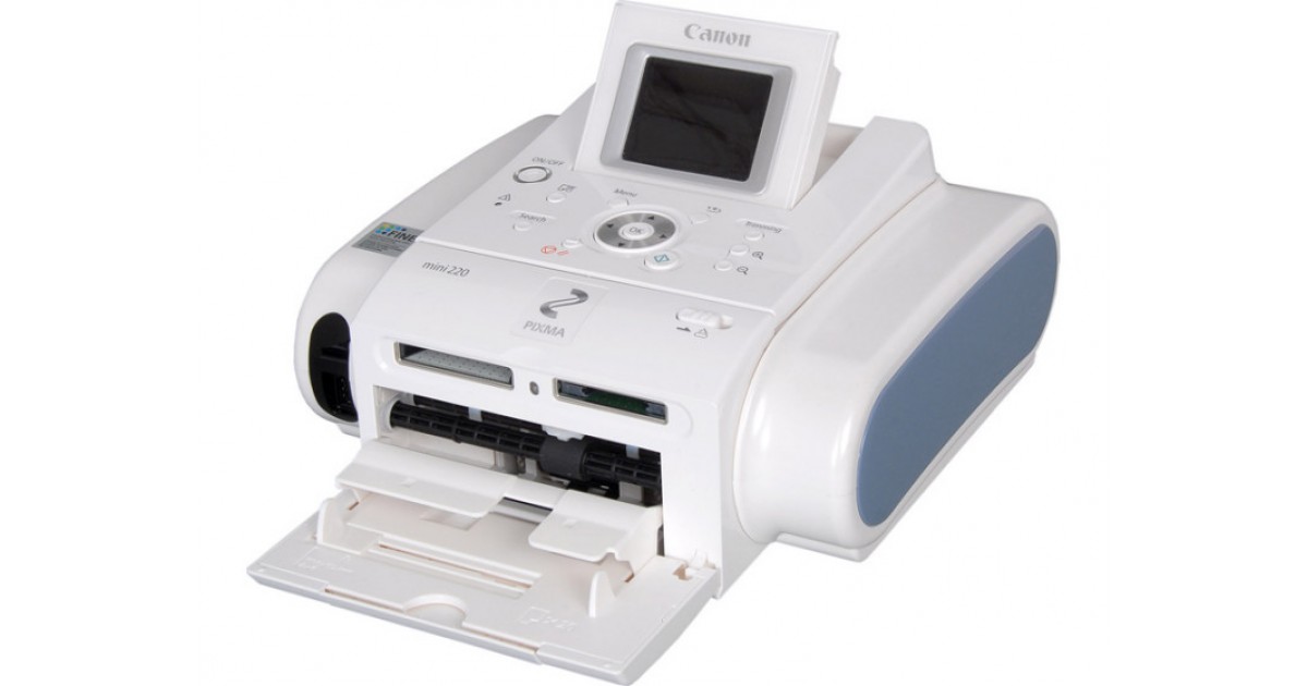 Струйный принтер Canon PIXMA mini220 по выгодной цене | Сервисный центр ...
