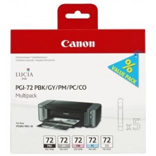 Комплект картриджей Canon PGI-72 PBK/GY/PM/PC/CO (6403B007)
