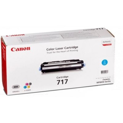 Тонер-картридж Canon 717 Cyan