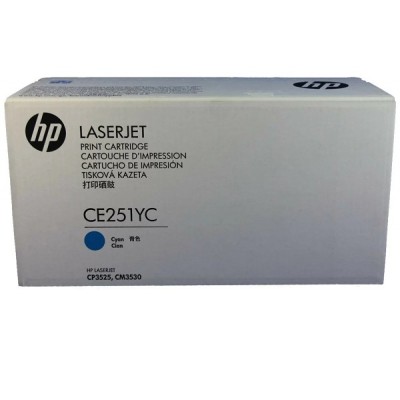 Картридж HP CE251YC (504Y)