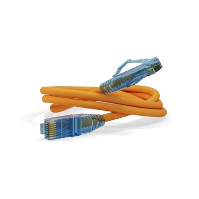 Патч-корд Hyperline PC-LPM-UTP-RJ45-RJ45-C6-3M-LSZH-OR