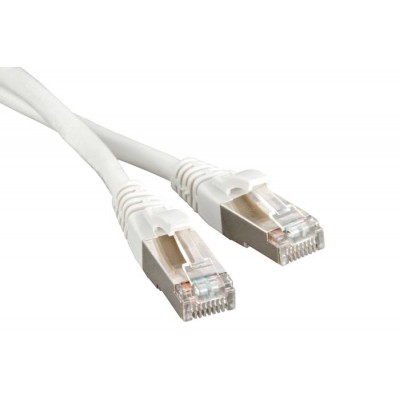Патч-корд Hyperline PC-LPM-STP-RJ45-RJ45-C5e-1M-LSZH-WH