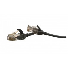 Патч-корд Hyperline PC-LPT-UTP-RJ45-RJ45-C6-3M-LSZH-BK