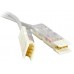 Патч-корд Hyperline PC-110-110-2P-C5-1M-LSZH-GY