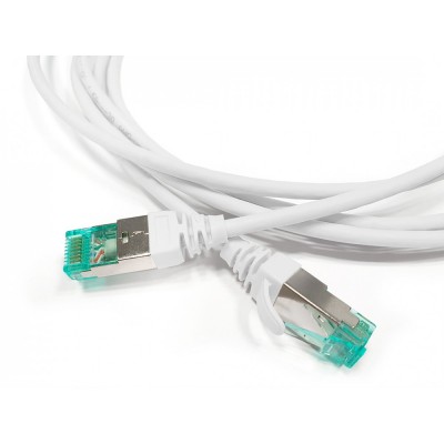 Патч-корд Hyperline PC-LPT-SFTP-RJ45-RJ45-C6a-1M-LSZH-WH