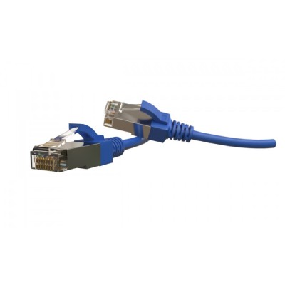 Патч-корд Hyperline PC-LPT-SFTP-RJ45-RJ45-C6-2M-LSZH-BL