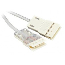 Патч-корд Hyperline PC-110-110-4P-C5e-1M-LSZH-GY