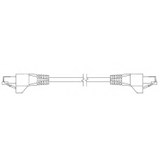 Патч-корд Hyperline PC-LPM-STP-RJ45-RJ45-C6a-15M-LSZH-GY