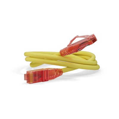 Патч-корд Hyperline PC-LPM-UTP-RJ45-RJ45-C5e-2M-LSZH-YL