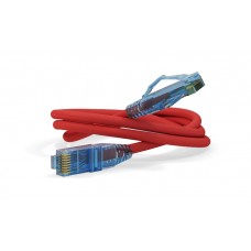 Патч-корд Hyperline PC-LPM-UTP-RJ45-RJ45-C6-1M-LSZH-RD
