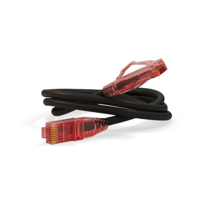 Патч-корд Hyperline PC-LPM-UTP-RJ45-RJ45-C5e-15M-LSZH-BK
