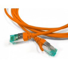 Патч-корд Hyperline PC-LPT-SFTP-RJ45-RJ45-C6a-3M-LSZH-OR