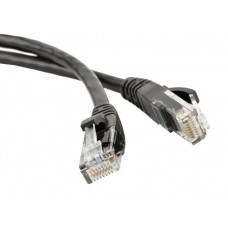 Патч-корд Hyperline PC-LPM-STP-RJ45-RJ45-C6-1M-LSZH-BK