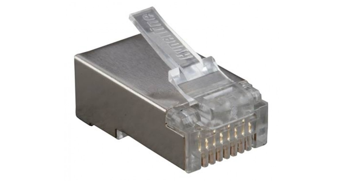 Коннекторы hyperline. Коннектор Cabeus 8p8c-sh-c6. Разъем rj45 Hyperline Plug-8p8c-SV-c5-sh. Plug-8p8c-u-c6-sh-100. Коннектор RJ-45 Cabeus 8p8c.