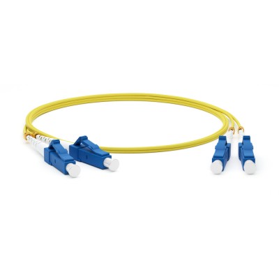 Патч-корд Hyperline FC-D2-9-LC/UR-LC/UR-H-10M-LSZH-YL