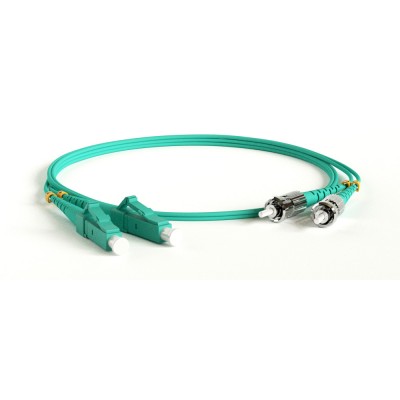Патч-корд Hyperline FC-D2-503-LC/PR-ST/PR-H-1.5M-LSZH-AQ