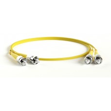 Патч-корд Hyperline FC-D2-9-ST/UR-ST/UR-H-1M-LSZH-YL