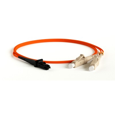 Патч-корд Hyperline FC-D2-50-LC/PR-MTRJF/PR-H-2M-LSZH-OR