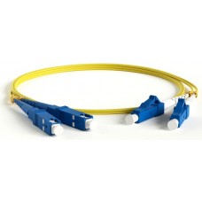 Патч-корд Hyperline FC-S2-9-LC/UR-SC/AR-H-2M-LSZH-YL