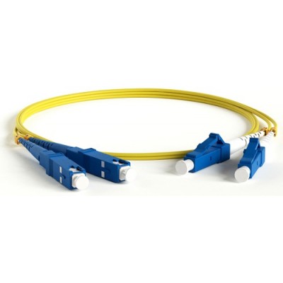Патч-корд Hyperline FC-S2-9-LC/UR-SC/AR-H-2M-LSZH-YL